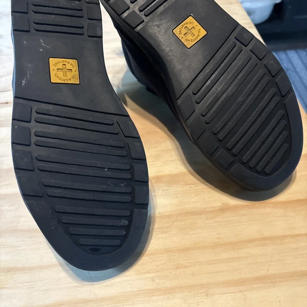 Dr. Martens Cairo Canvas Chukka Boots Men's Sz 10 AW004 Black Very Good Cond.